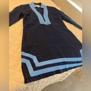 Sail to Sable Linen dress. Small.